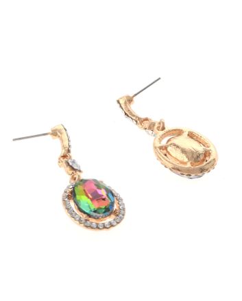 Crystal Rhinestone Drop Earrings