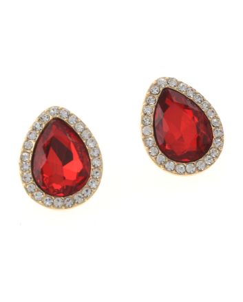 Crystal Drop Post Earrings
