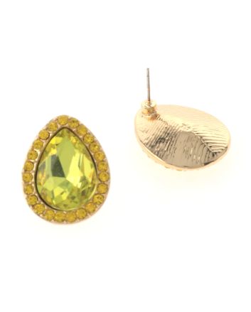 Crystal Drop Post Earrings