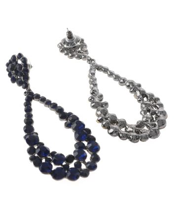 Crystal Rhinestone Post Earrings