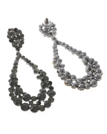 Crystal Rhinestone Post Earrings