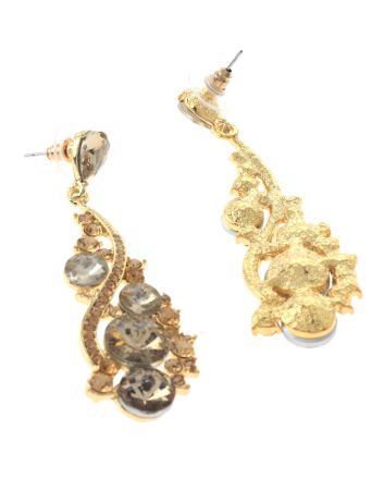Crystal Rhinestone Post Earrings