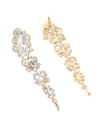 Crystal Rhinestone Post Earrings
