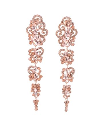 Crystal Rhinestone Post Earrings