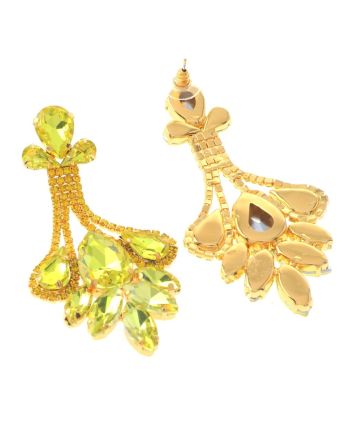 Rhinestone Post Earrings