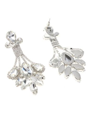 Rhinestone Post Earrings
