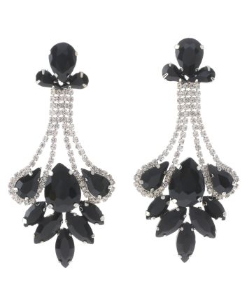 Rhinestone Post Earrings