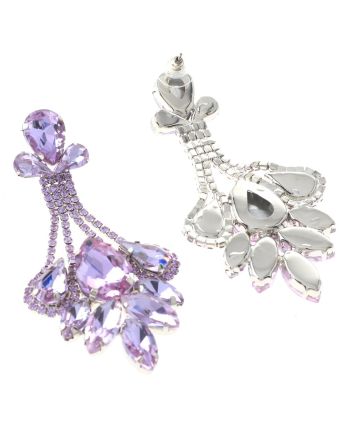 Rhinestone Post Earrings