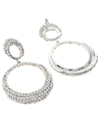Rhinestone Post Earrings
