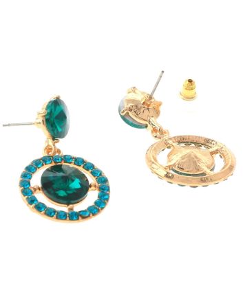 Crystal Rhinestone Post Earrings