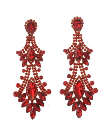 Crystal Rhinestone Drop Earrings
