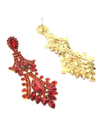 Crystal Rhinestone Drop Earrings