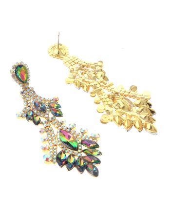 Crystal Rhinestone Drop Earrings