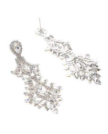 Crystal Rhinestone Drop Earrings