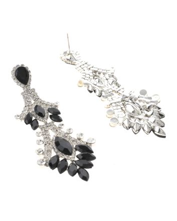 Crystal Rhinestone Drop Earrings