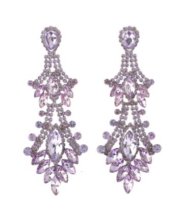 Crystal Rhinestone Drop Earrings