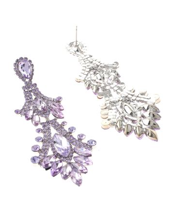Crystal Rhinestone Drop Earrings