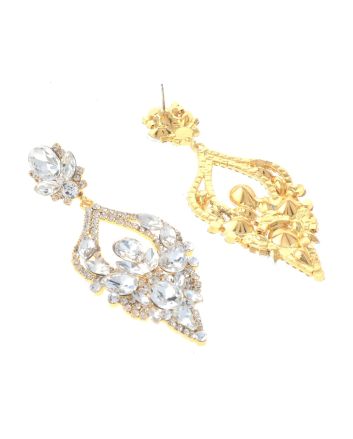 Rhinestone Post Earring
