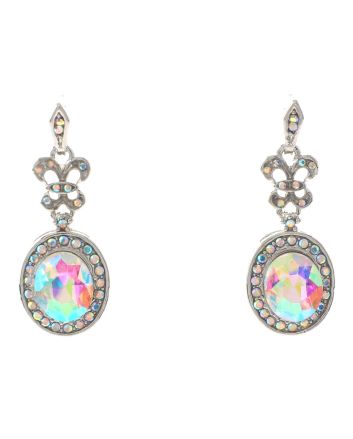 Crystal Post Earrings