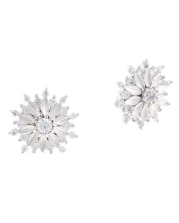 Rhodium Plated Earrings