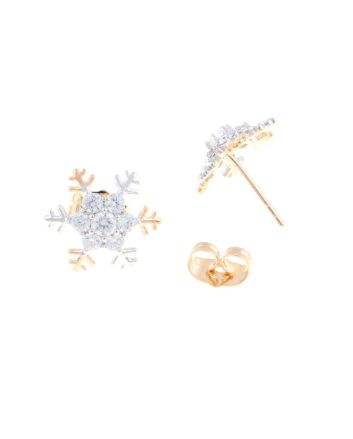 Gold Plated Stud  Earrings