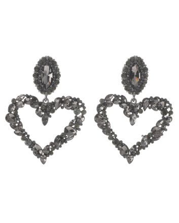 Rhinestone Post Earrings