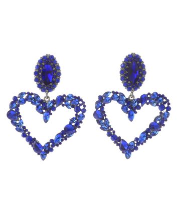 Rhinestone Post Earrings