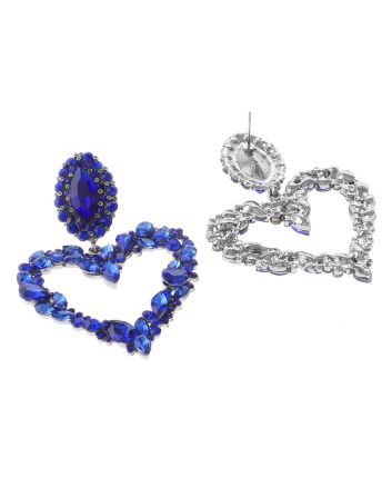 Rhinestone Post Earrings