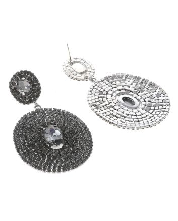 Rhinestone Post Earrings