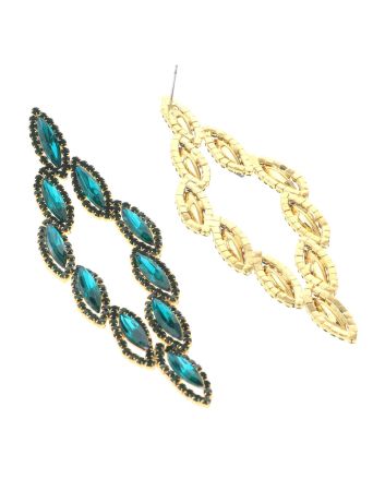 Rhinestone Post Earrings