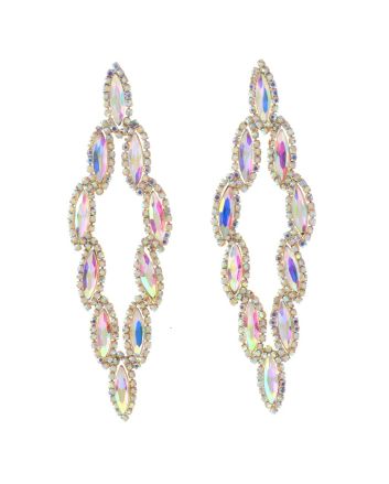 Rhinestone Post Earrings