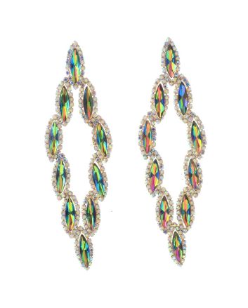 Rhinestone Post Earrings