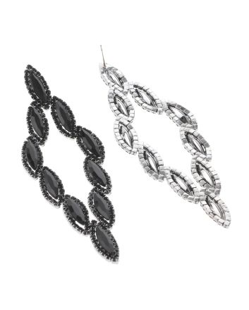 Rhinestone Post Earrings