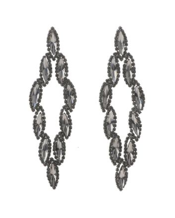 Rhinestone Post Earrings