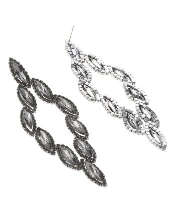 Rhinestone Post Earrings