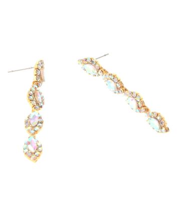 Rhinestone Post Earrings