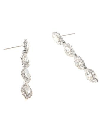 Rhinestone Post Earrings