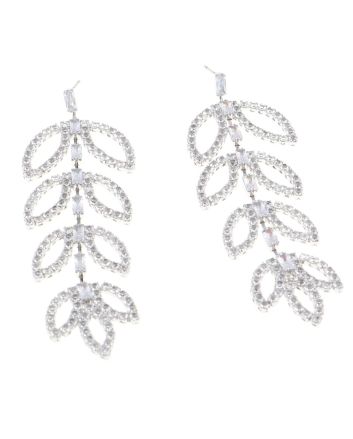 Rhinestone Post Earrings