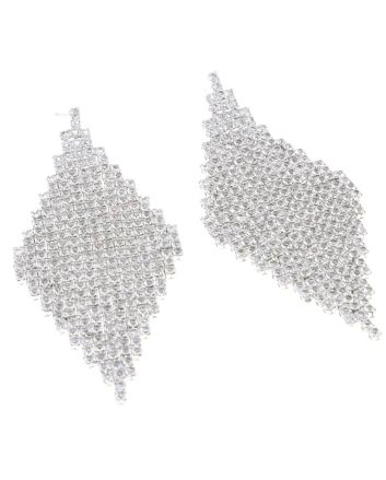 Rhinestone Post Earrings