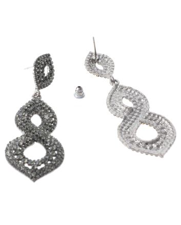 Rhinestone Post Earrings