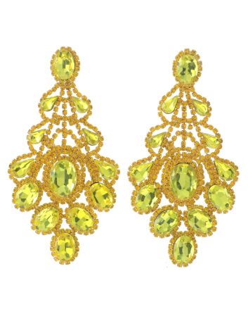 Rhinestone Post Earrings