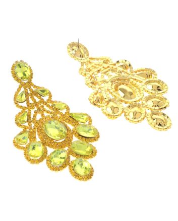 Rhinestone Post Earrings