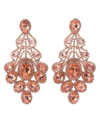 Rhinestone Post Earrings