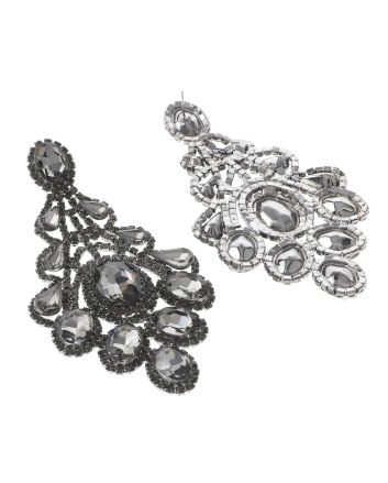 Rhinestone Post Earrings