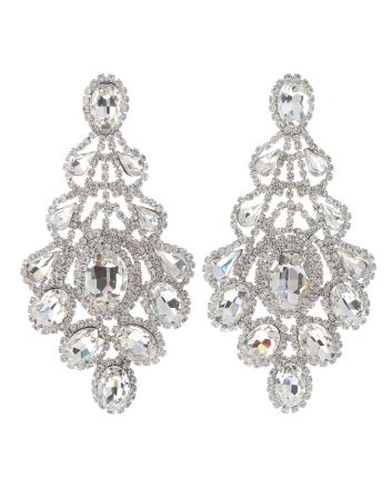Rhinestone Post Earrings