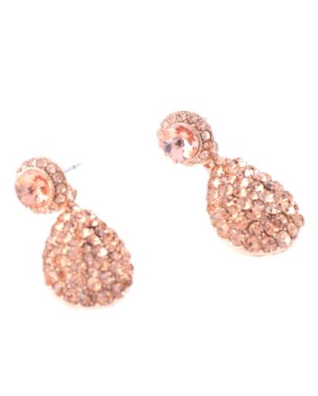 Rhinestone Post Earrings