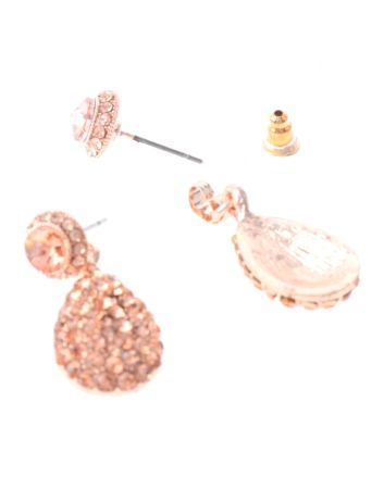 Rhinestone Post Earrings