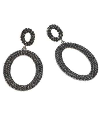 Rhinestone Post Earrings