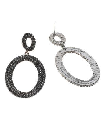 Rhinestone Post Earrings