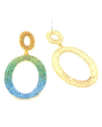Rhinestone Post Earrings